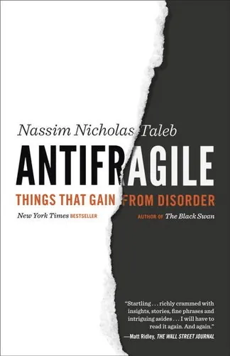 Antifragile by Nassim Nicholas Taleb — book cover