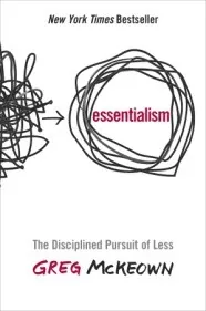 Essentialism by Greg McKeown — book cover