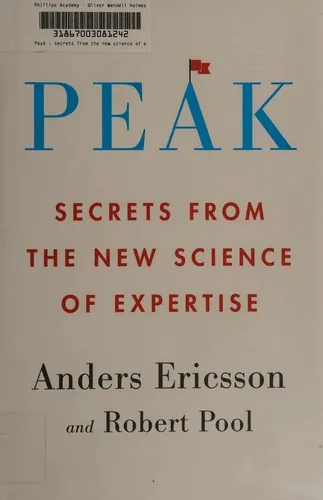 Peak by Anders Ericsson & Robert Pool — book cover